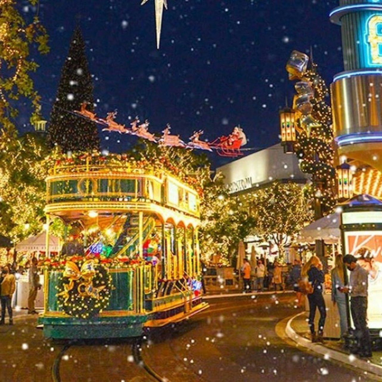 Los Angeles: Holiday Lights & Rodeo Drive Walking Tour - Photo 1 of 3